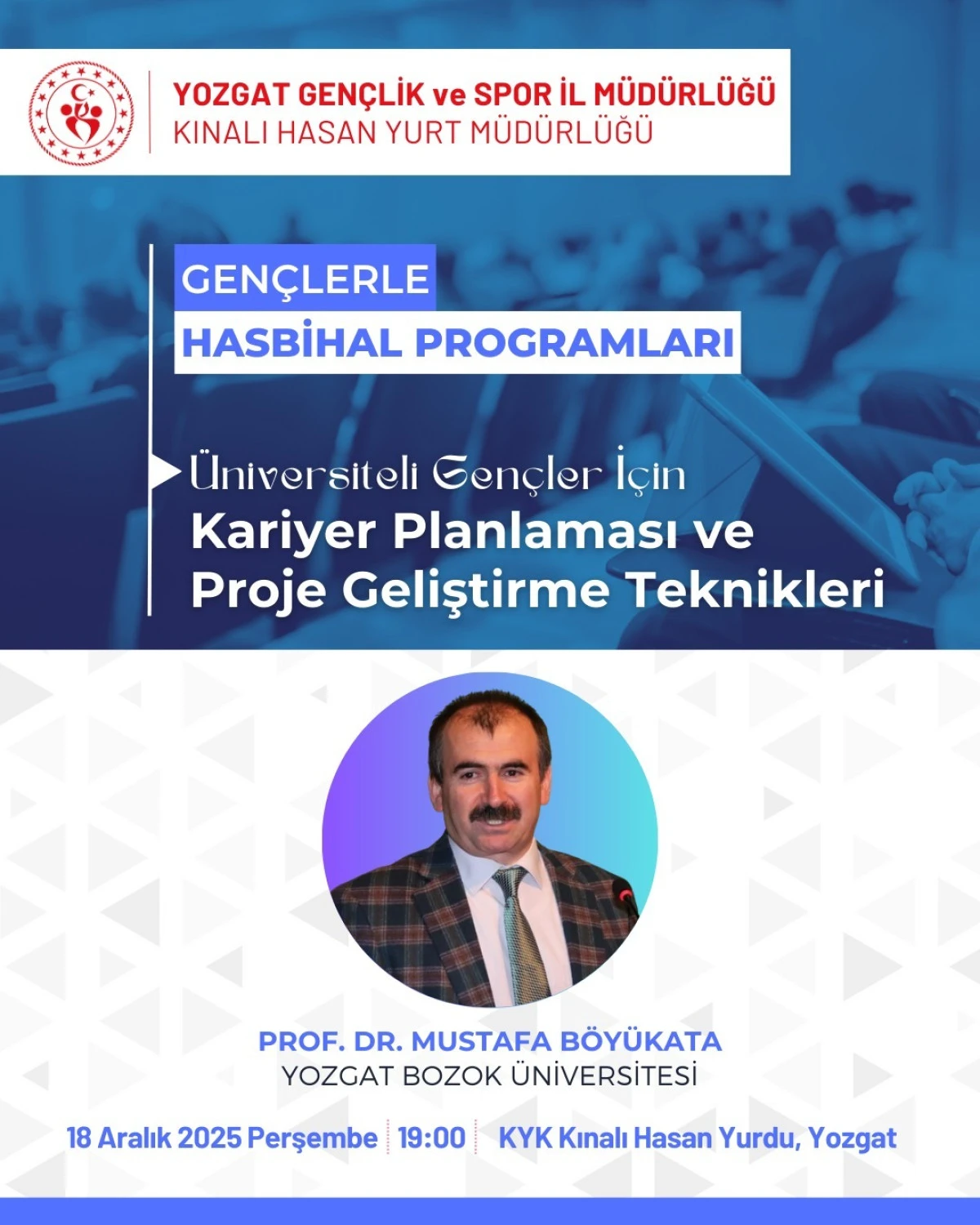 YOB&Uuml; &ouml;ğrencileri &ldquo;Gen&ccedil;lerle Hasbih&acirc;l Programları&rdquo; ile geleceği konuşuyorlar.*