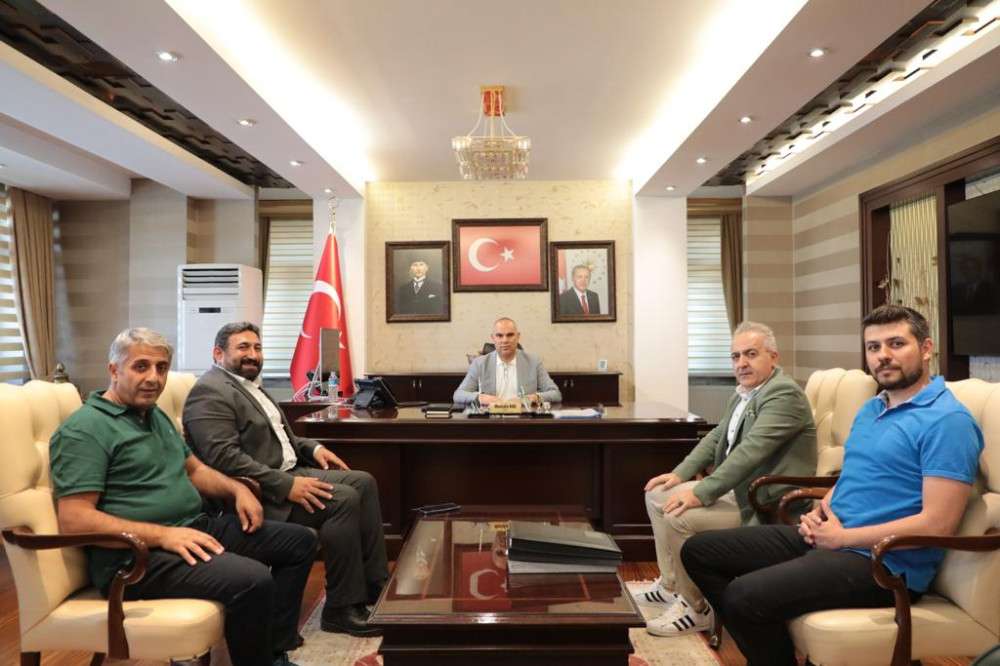 AĞRI VALİMİZ MUSTAFA KO&Ccedil;, UYAFA HEYETİNİ KABUL ETTİ