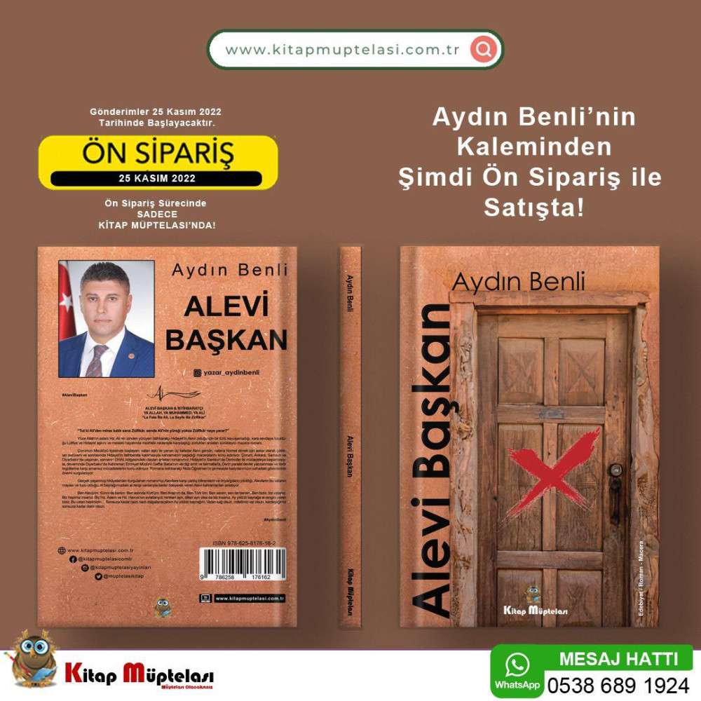 ALEVİ BAŞKAN & İSTİHBARAT&Ccedil;I  ROMANI &Ccedil;IKTI!