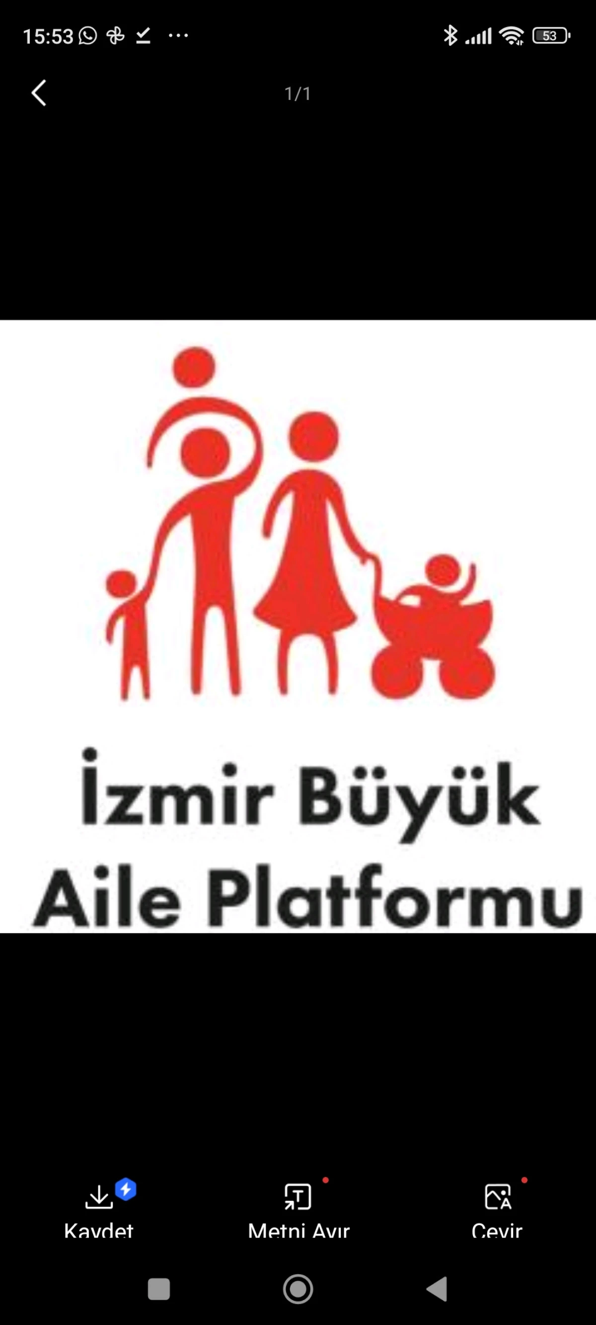 İZMİR B&Uuml;Y&Uuml;K AİLE PLATFORMU &ndash; BASIN A&Ccedil;IKLAMASI