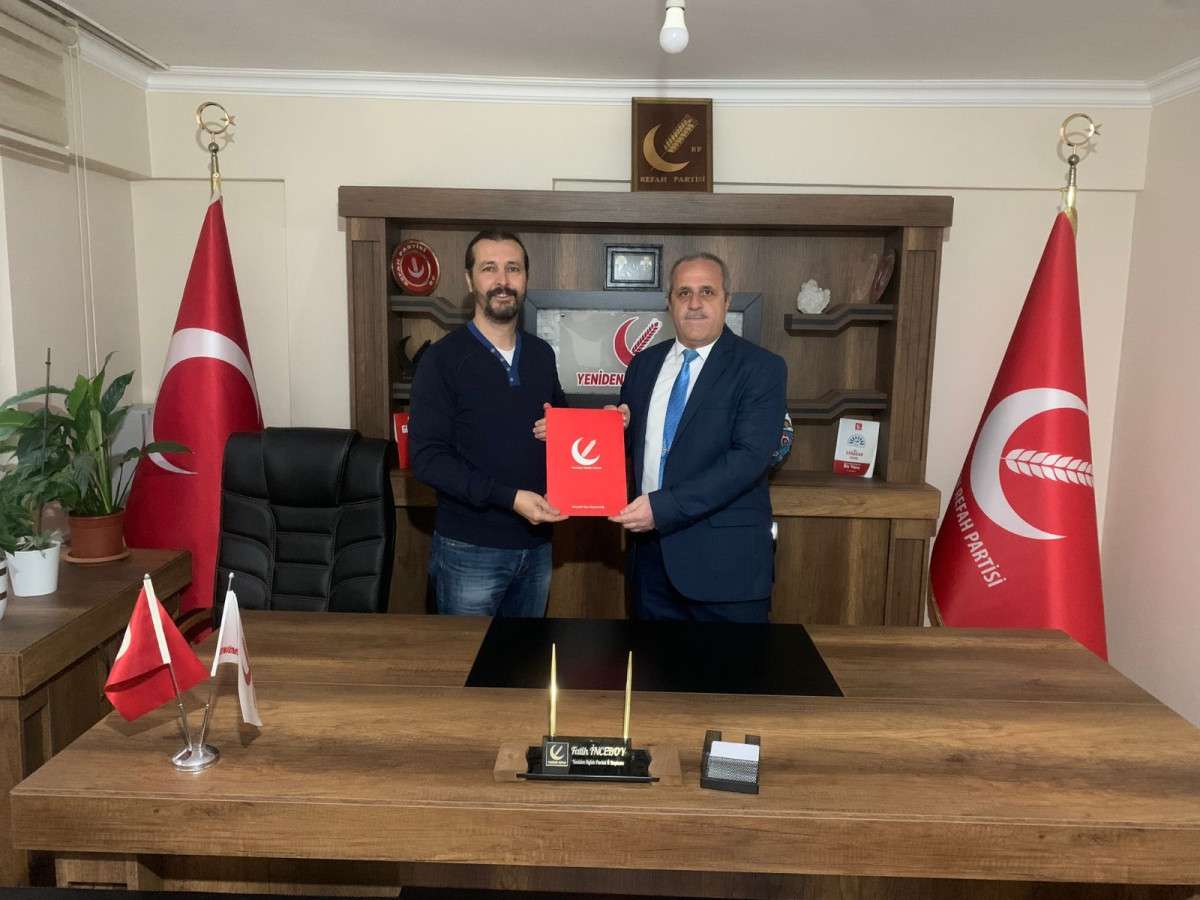 Mesut BALYEMEZ YENİDEN REFAH PARTİSİNDEN ENC&Uuml;MEN ADAY ADAYI OLDU