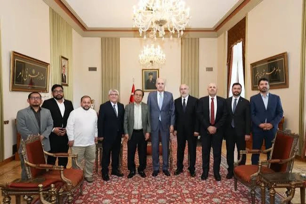 TBMM Başkanı Kurtulmuş, Filipinler'in Bangsamoro &Ouml;zerk B&ouml;lgesi Kurucu Başbakanı İbrahim ile g&ouml;r&uuml;şt&uuml;